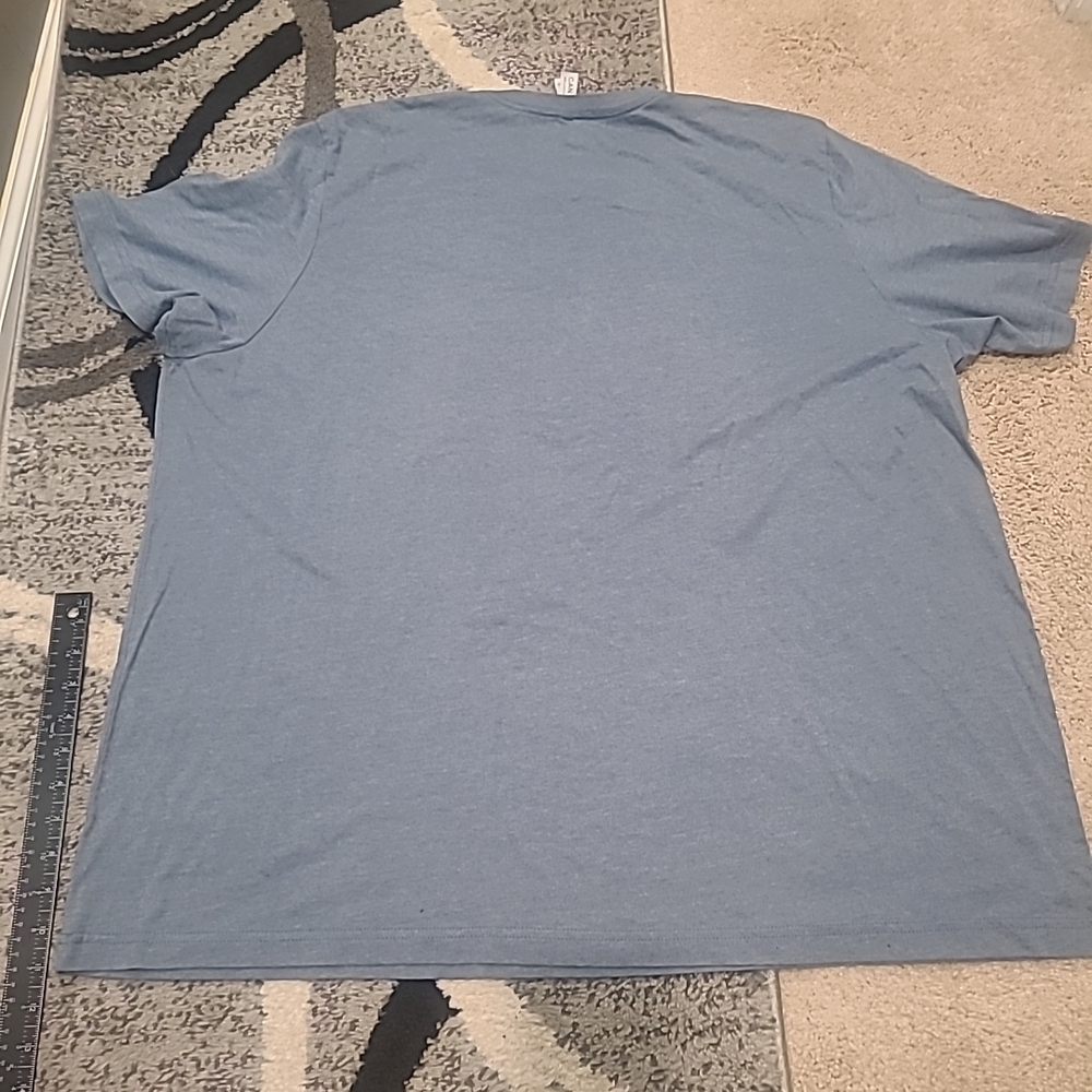 Bella Canvas Blue Tee with 'Nurse Life' Graphic - Picture 8 of 9